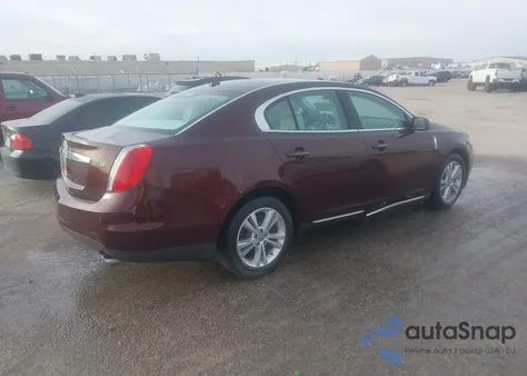 2009 Lincoln Mks z USA, uszkodzony, nr VIN 1LNHM93R39G624817